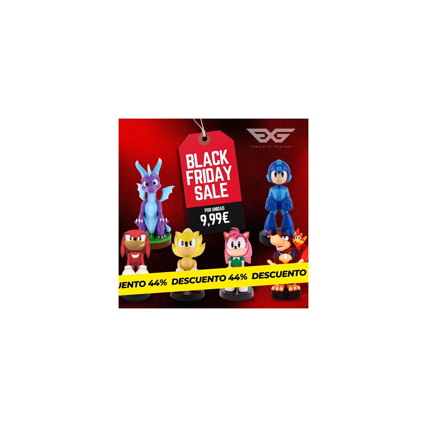 Pack oferta 6 figuras Cable Guy Videojuegos