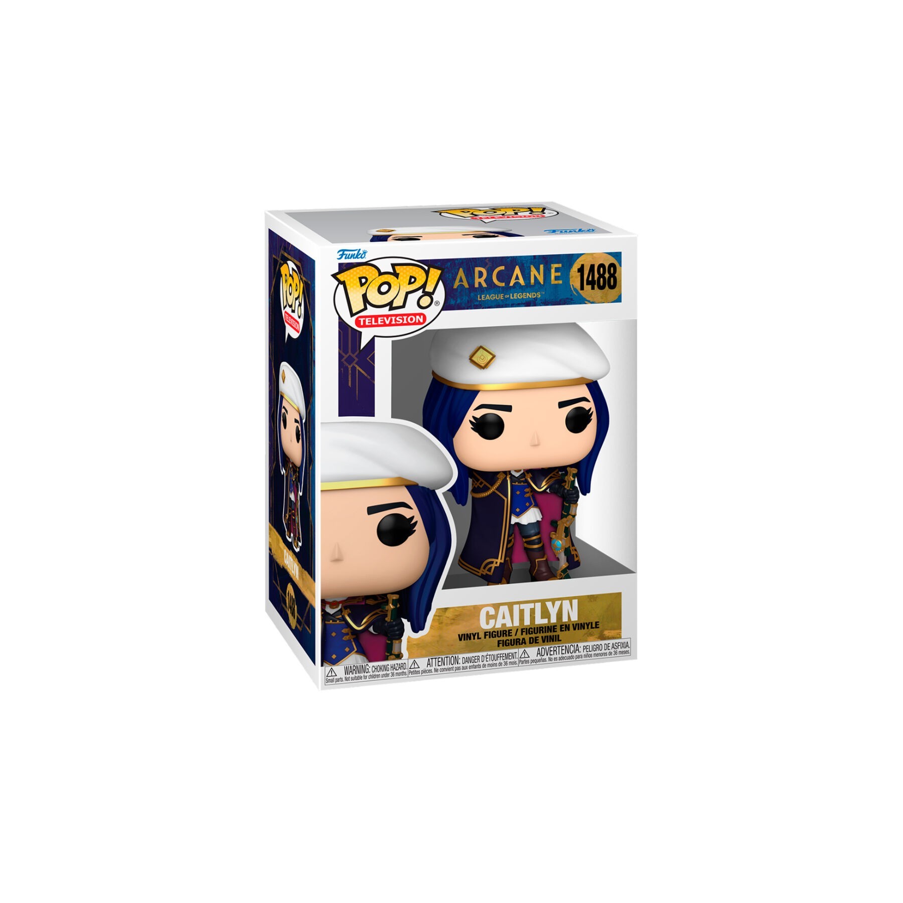 Figura Pop League Of Legends Pop Arcane Caitlyn