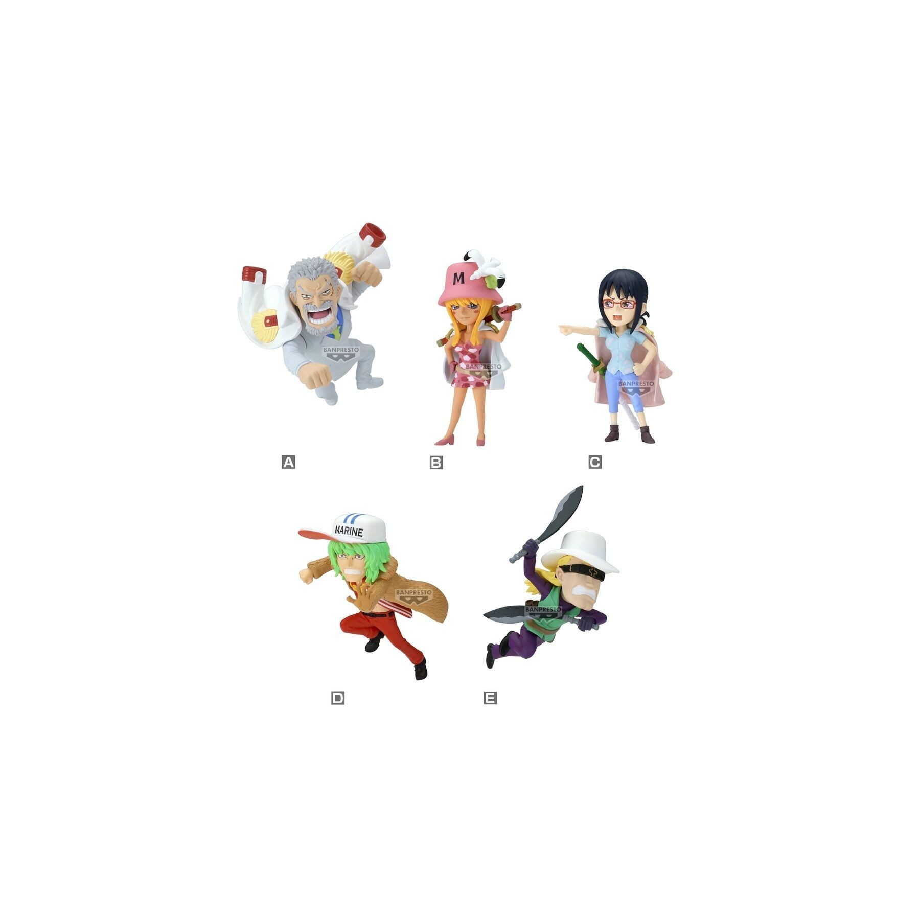 Figura world collectable Hachinosu 2 One Piece 7cm