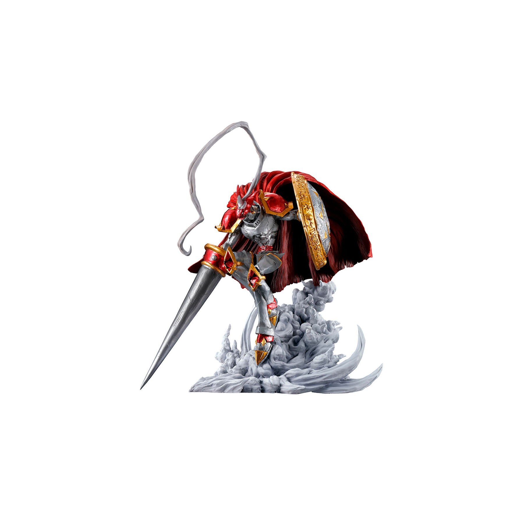 Figura Ichibansho Gallantmon Two Forces That Radite Light Digimon 13cm
