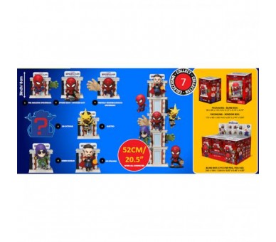 Yume (6pz) Hero Blind Box Marvel Spider-Man Tower S2