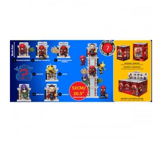 Yume (6pz) Hero Blind Box Marvel Spider-Man Tower S2