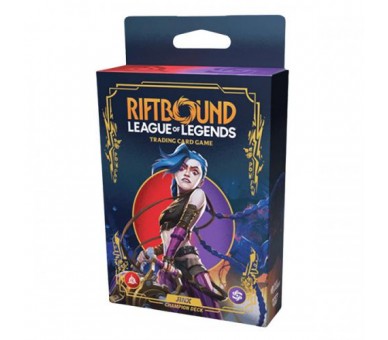 Riftbound LoL 4 Mazzi Champions Deck: Jinx ENG (NON GAR)