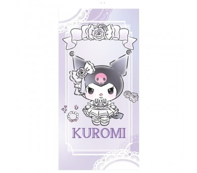 Toalla Kuromi Sanrio microfibra