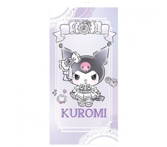 Toalla Kuromi Sanrio microfibra
