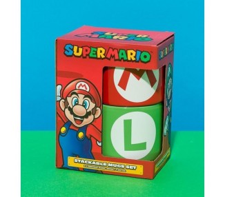 Set 2 tazas Super Mario Bros