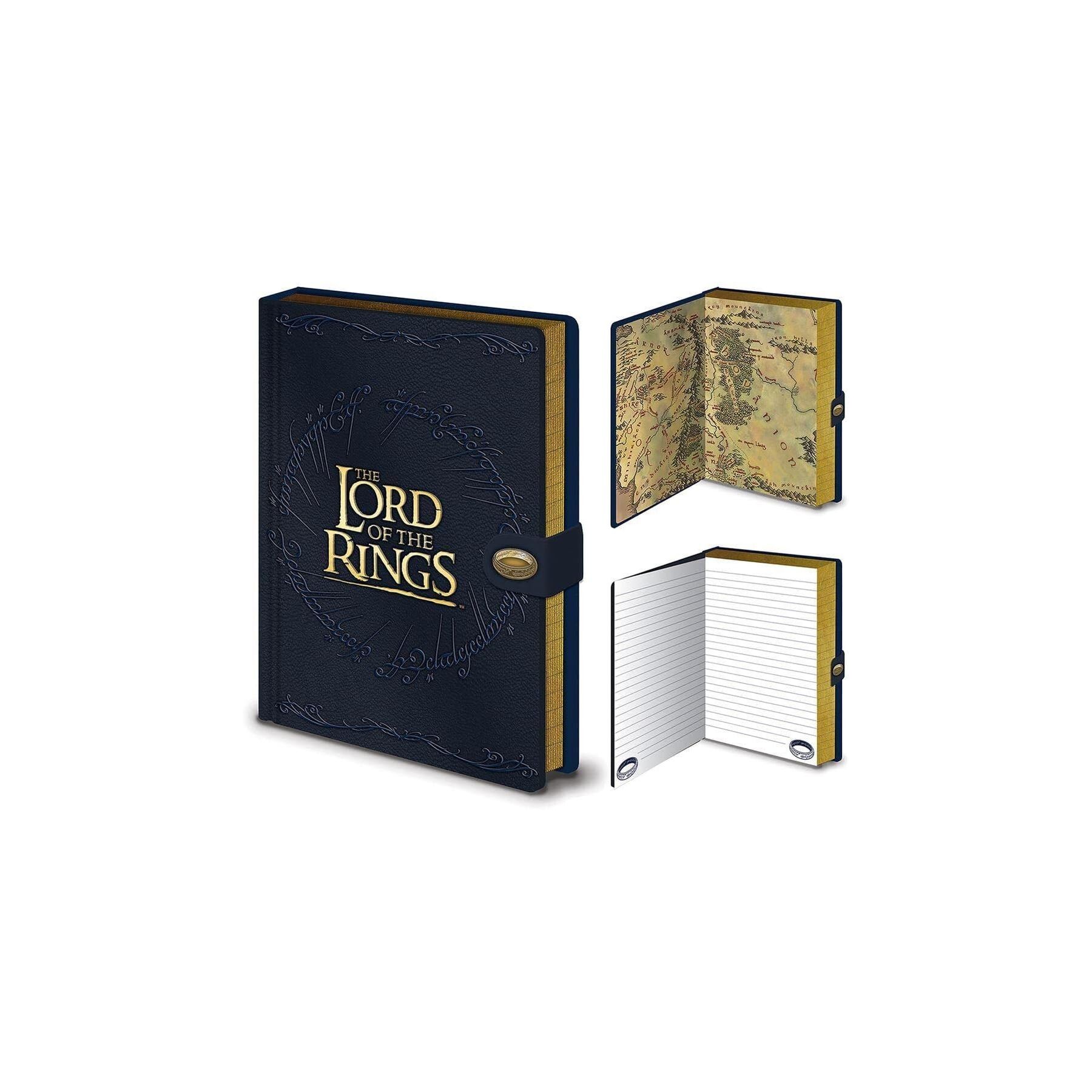 Cuaderno A5 premium El Señor de los Anillos