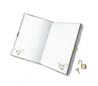 Cuaderno peluche A5 Hedwig Harry Potter
