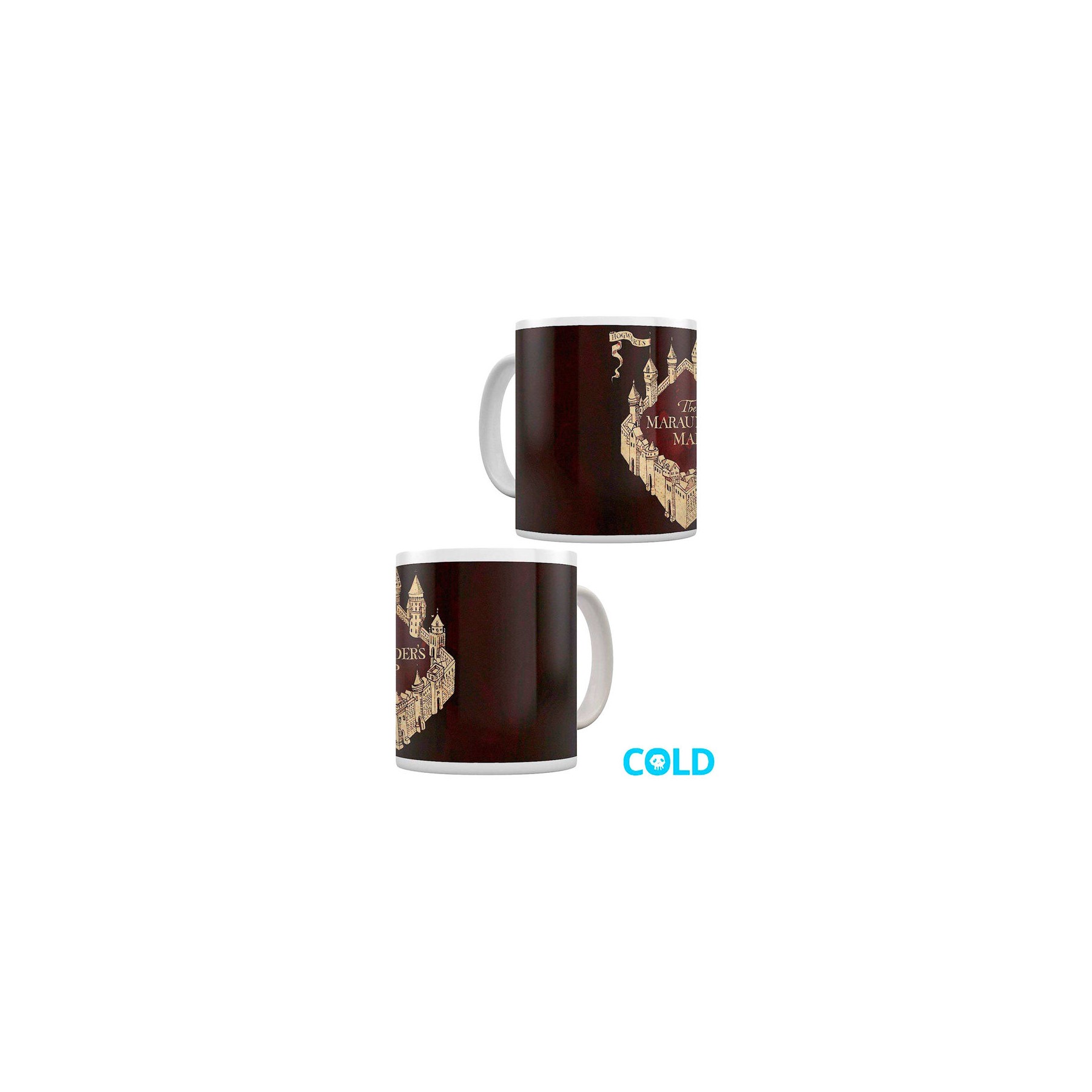 Taza termica Mapa Merodeador Harry Potter magica
