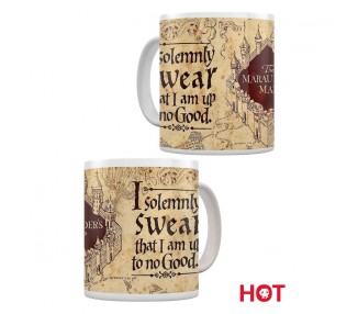 Taza termica Mapa Merodeador Harry Potter magica