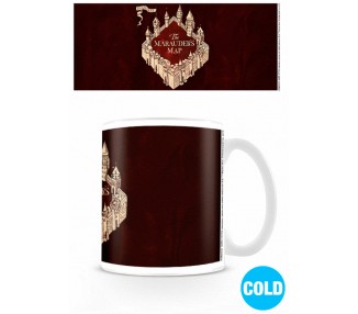 Taza termica Mapa Merodeador Harry Potter magica