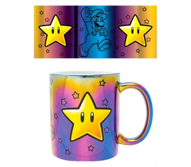 Taza Star Power Super Mario Nintendo