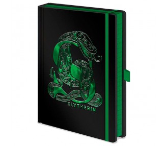 Cuaderno A5 premium Slytherin Harry Potter