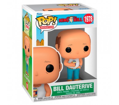 Figura POP King of the Hill Bill Dauterive