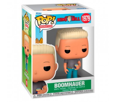 Figura POP King of the Hill Boomhauer