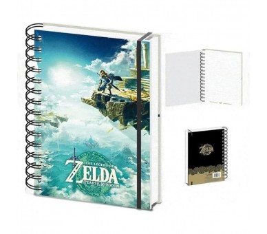 Cuaderno A5 lenticular The Legend of Zelda