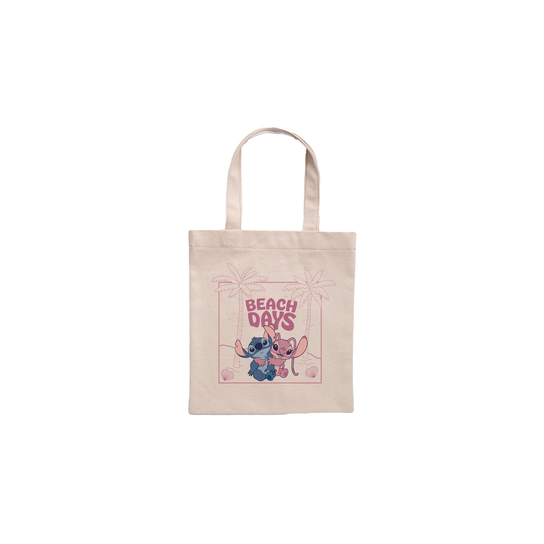 Bolsa shopping Beach Days Angel & Stitch Disney