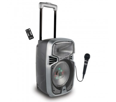 Trolley altavoz luminoso y karaoke