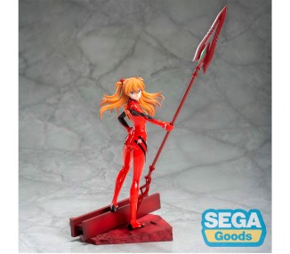 Figura Asuka Shikinami Langley Spear of Cassius Luminasta Evangelion 3.0 + 1.0 Thrice Upon a Time 20cm
