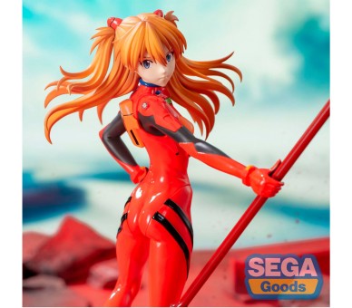 Figura Asuka Shikinami Langley Spear of Cassius Luminasta Evangelion 3.0 + 1.0 Thrice Upon a Time 20cm