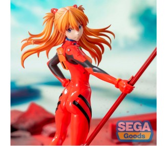 Figura Asuka Shikinami Langley Spear of Cassius Luminasta Evangelion 3.0 + 1.0 Thrice Upon a Time 20cm