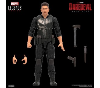 Figura Punisher Born Again Daredevil Marvel Legends 15cm