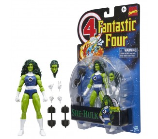 Figura She-Hulk Los 4 Fantasticos Marvel 15cm