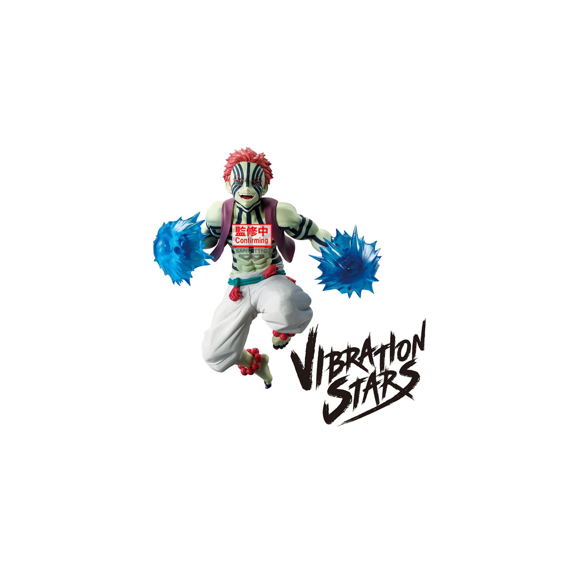 Figura Akaza Vibration Stars Demon Slayer Kimetsu no Yaiba 16cm