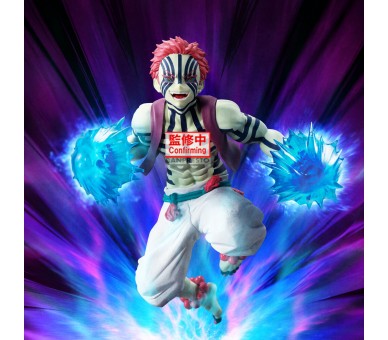 Figura Akaza Vibration Stars Demon Slayer Kimetsu no Yaiba 16cm
