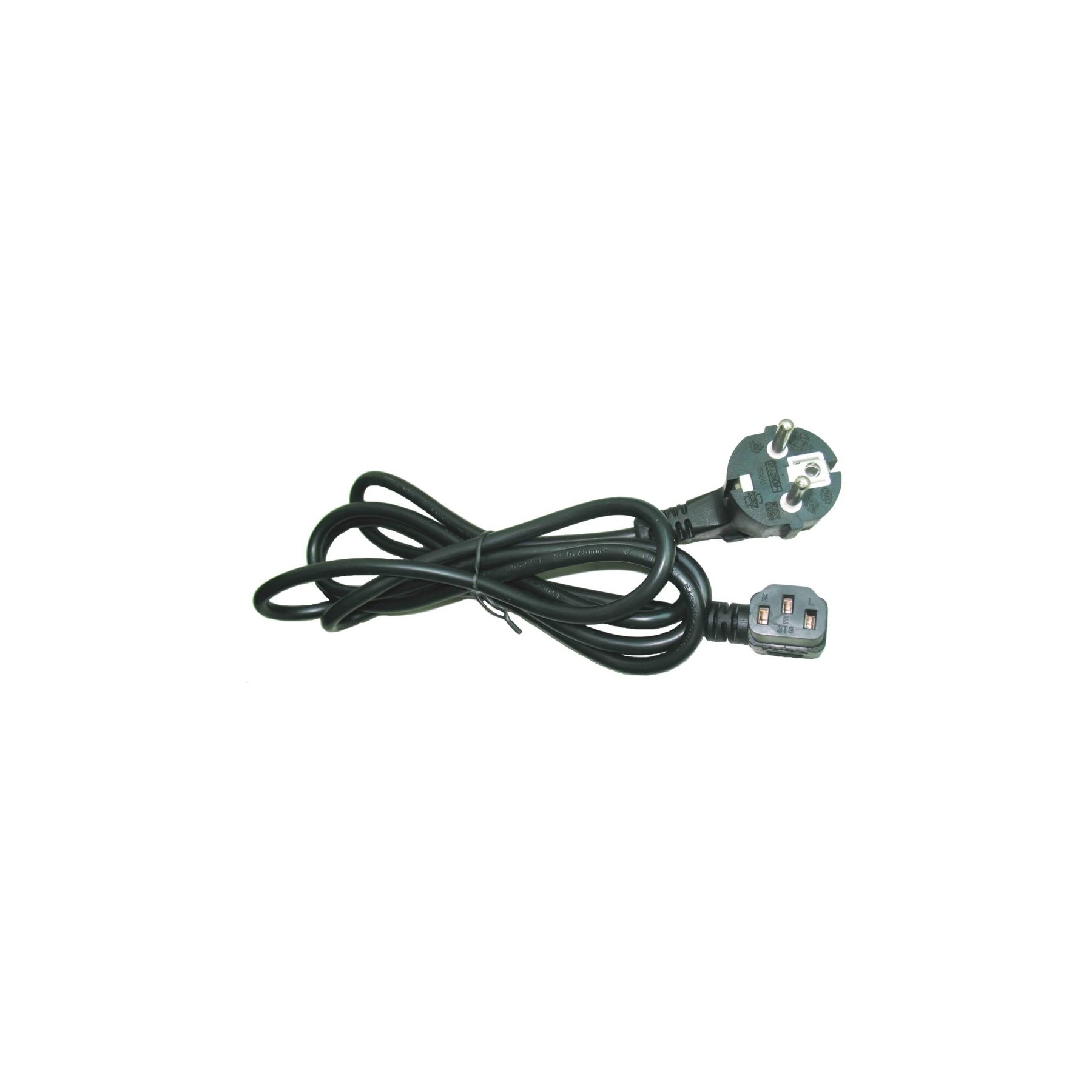 Gembird Cable De Alimentacion Pc-186A-Vde 1.8M Negro