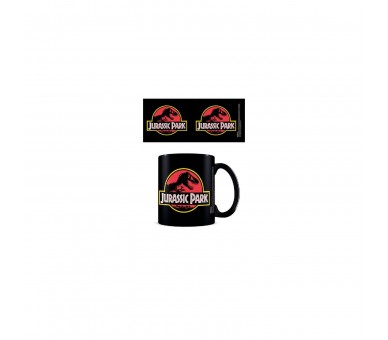 Taza Pyramid Jurassic Park Logo
