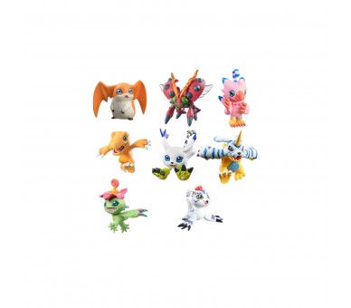 Pack 8 Figuras Adventure Digicolle Mix Digimon Con Regalo 5C