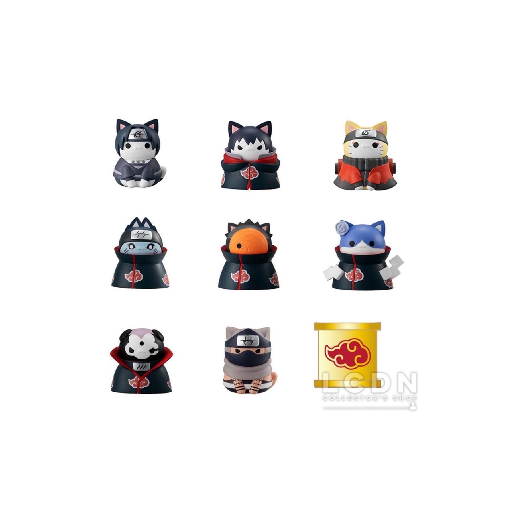 Set Figuras Megahouse Naruto Shippuden Mega Cat Project