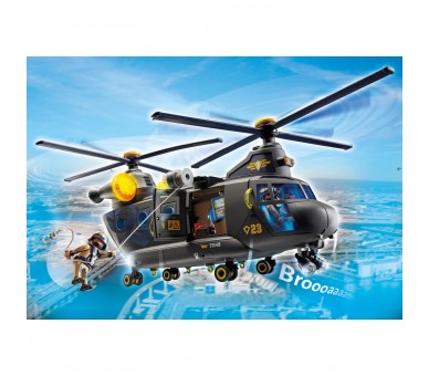 Playmobil Fuerzas Especiales Helicóptero Banana