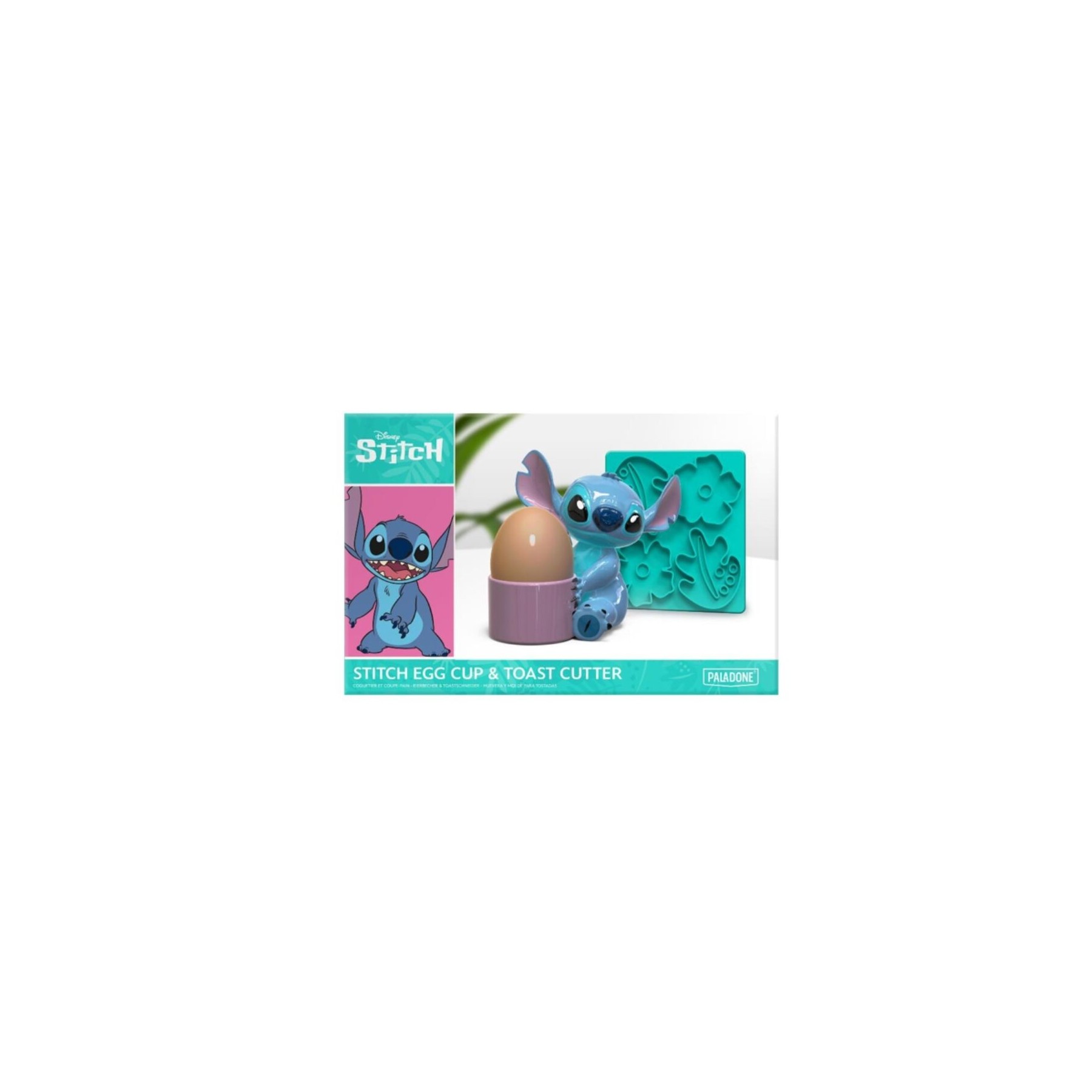 Set De Huevera Y Molde Stitch Disney