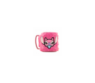 Taza Con Funda De Peluche Angel 440 Ml
