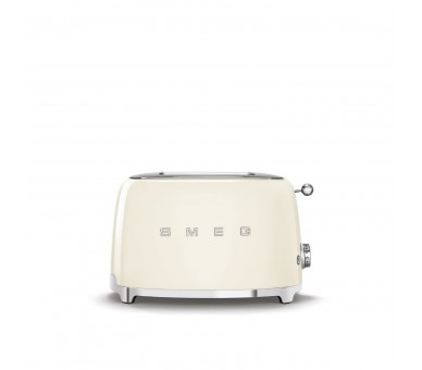 Tostadora 2X2 Smeg 50' Style Crema 950W
