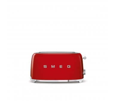Tostadora 4X2 Smeg 50' Style Rojo 1500W