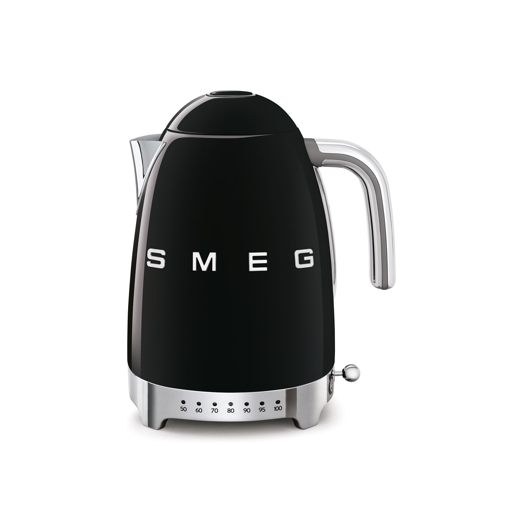 Hervidor Smeg 50' Style Con Ajuste Temp Negro