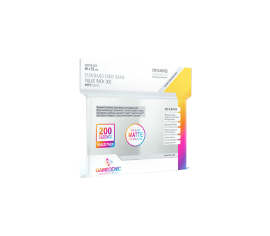 Fundas De Cartas Gamegenic Matte Standard Card Game Value Pa