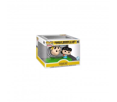 Figura POP Moments Snoopy Charlie Brown & Lucy Exclusive