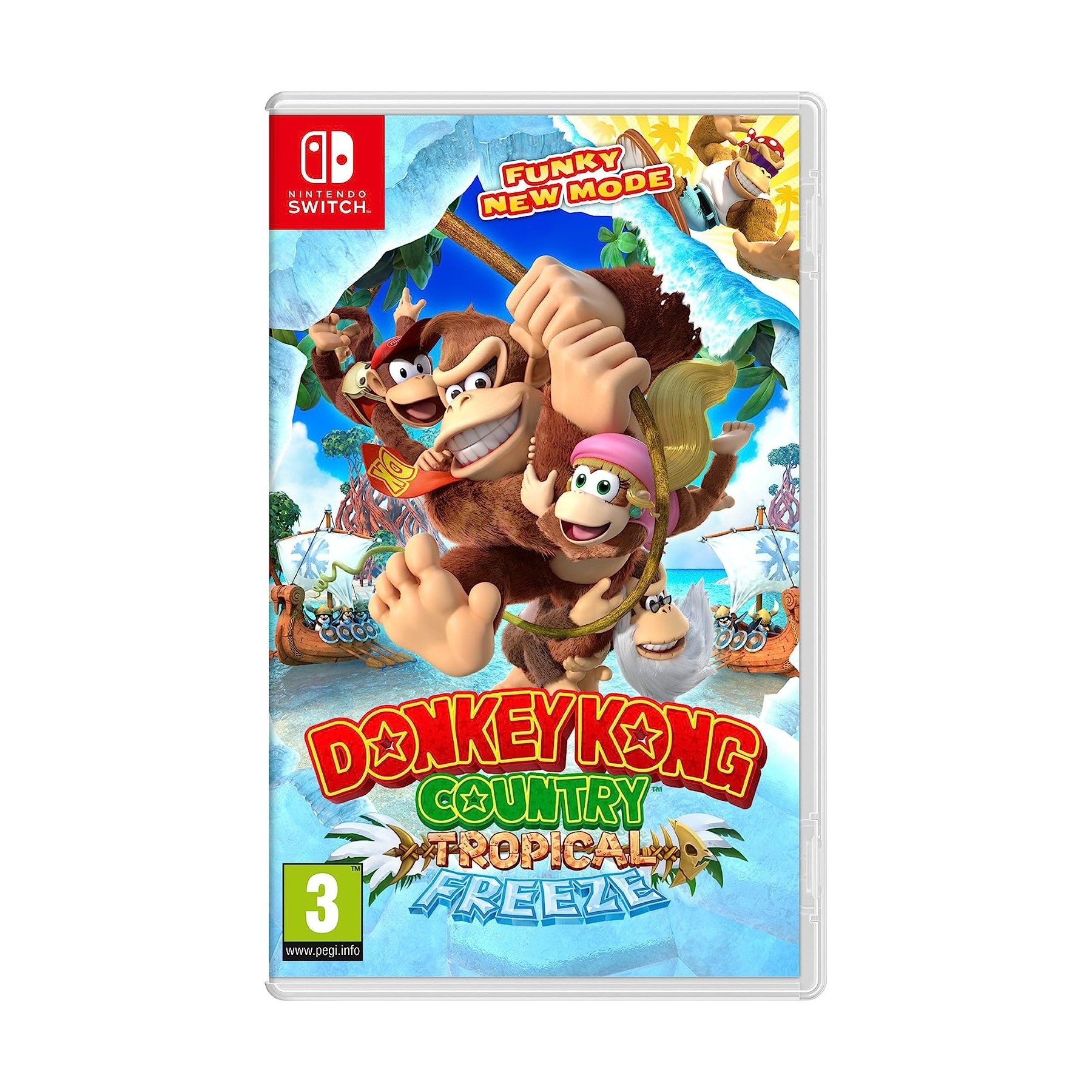 DONKEY KONG TROPICAL FREEZE, Juego para Consola Nintendo Switch, PAL ESPAÑA