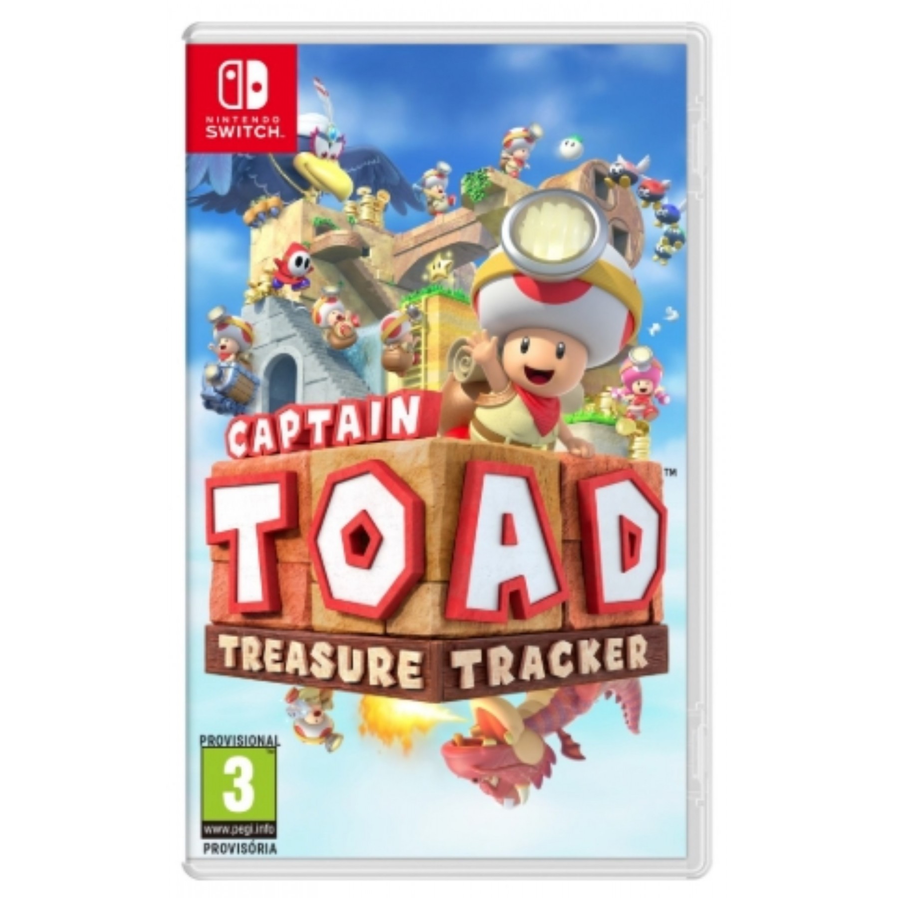 CAPTAIN TOAD:TREASURE TRACKER, Juego para Consola Nintendo Switch, PAL ESPAÑA