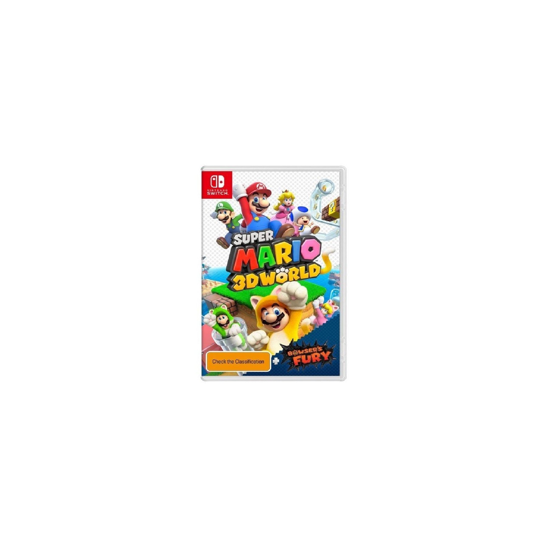 Juego para consola nintendo switch super mario 3d world + bowsers fury