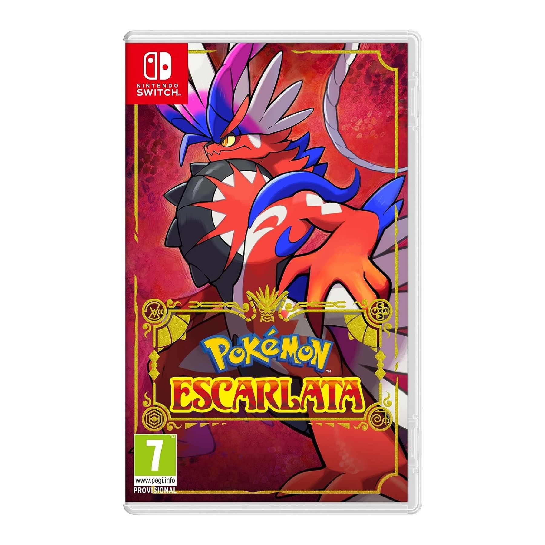 Pokemon Escarlata, Juego para Consola Nintendo Switch, PAL ESPAÑA