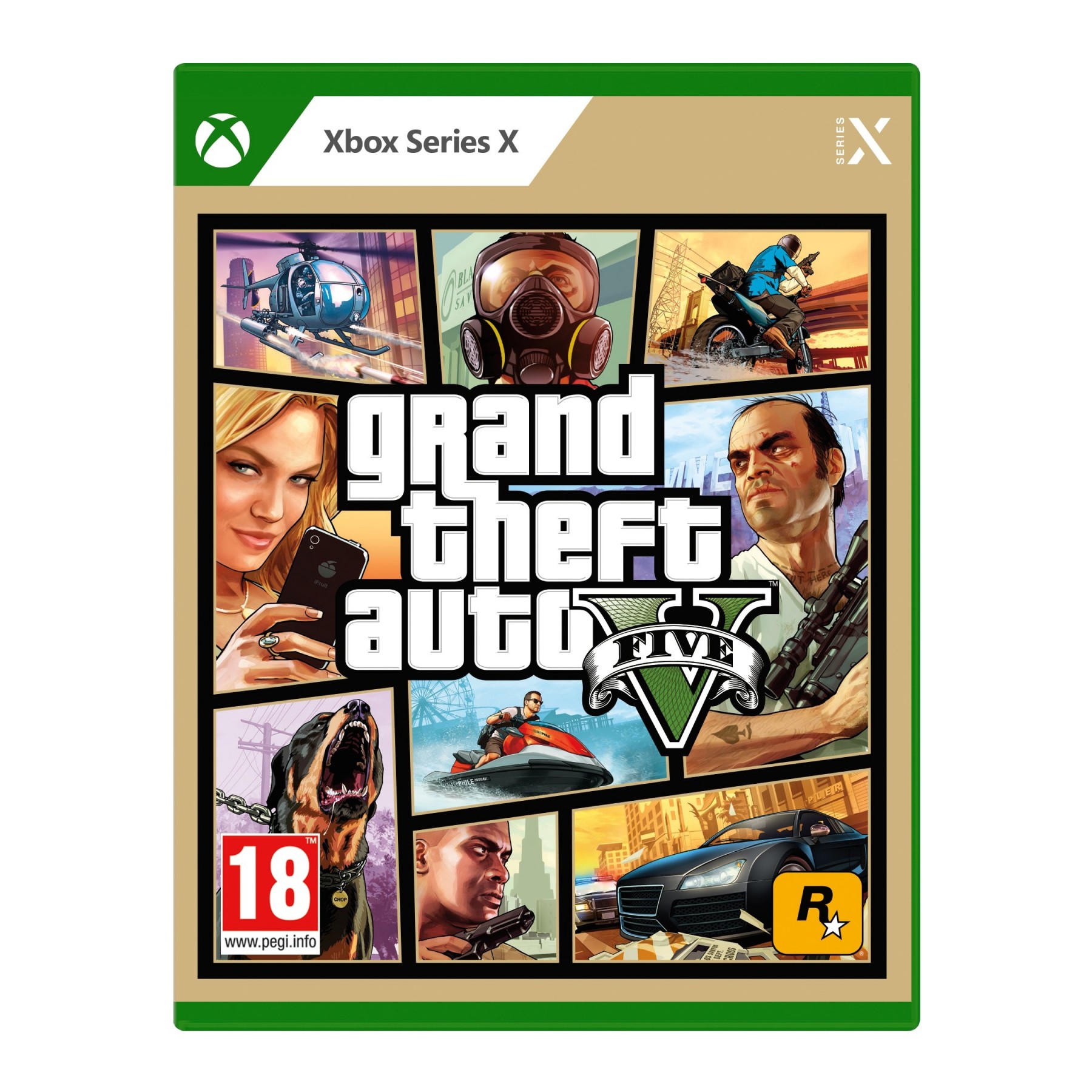 Grand Theft Auto V (GTA 5) Juego para Consola Microsoft XBOX Series X