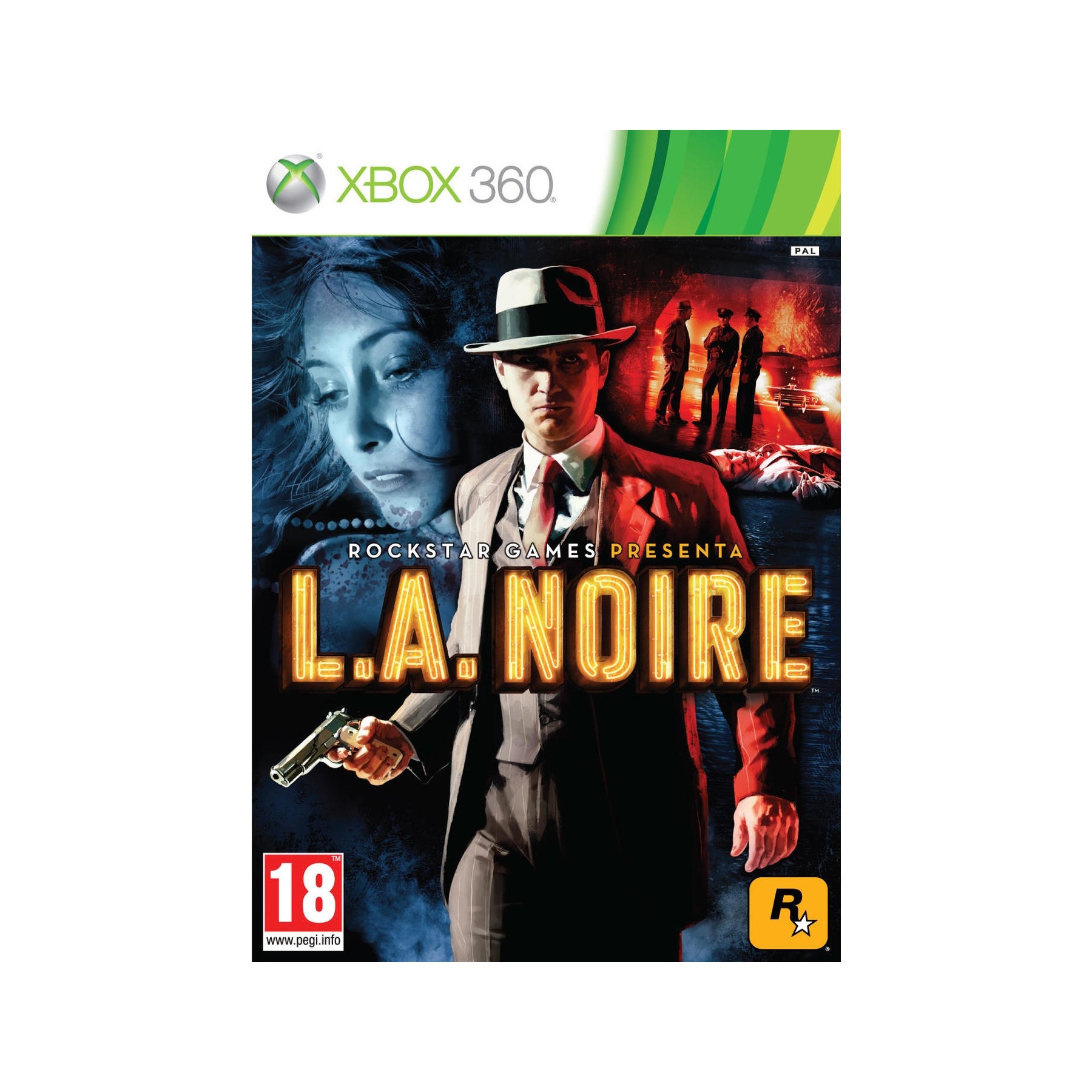L.A. Noire Juego para Consola Microsoft XBOX 360