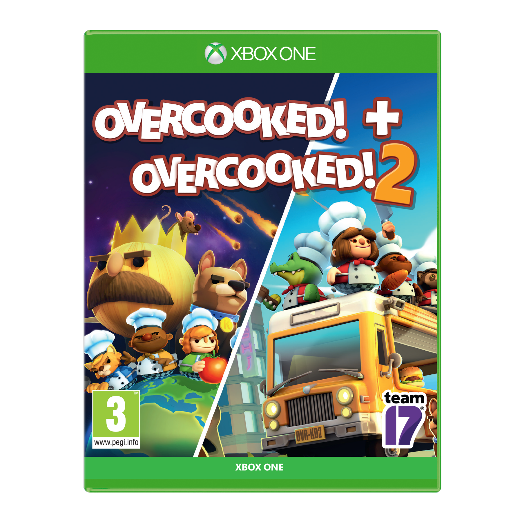 Overcooked + Overcooked 2 Double Pack Juego para Consola Microsoft XBOX One