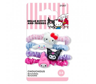 Blister 4 Gomas de Pelo Hello Kitty