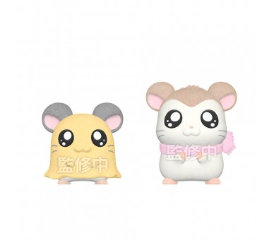 Figura Hamtaro Flocked Doll 4cm surtido